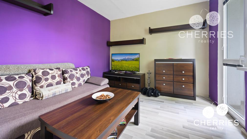 Terasa - jednoizbový byt s loggiou vo výbornom stave.Ihneď prenajmite.